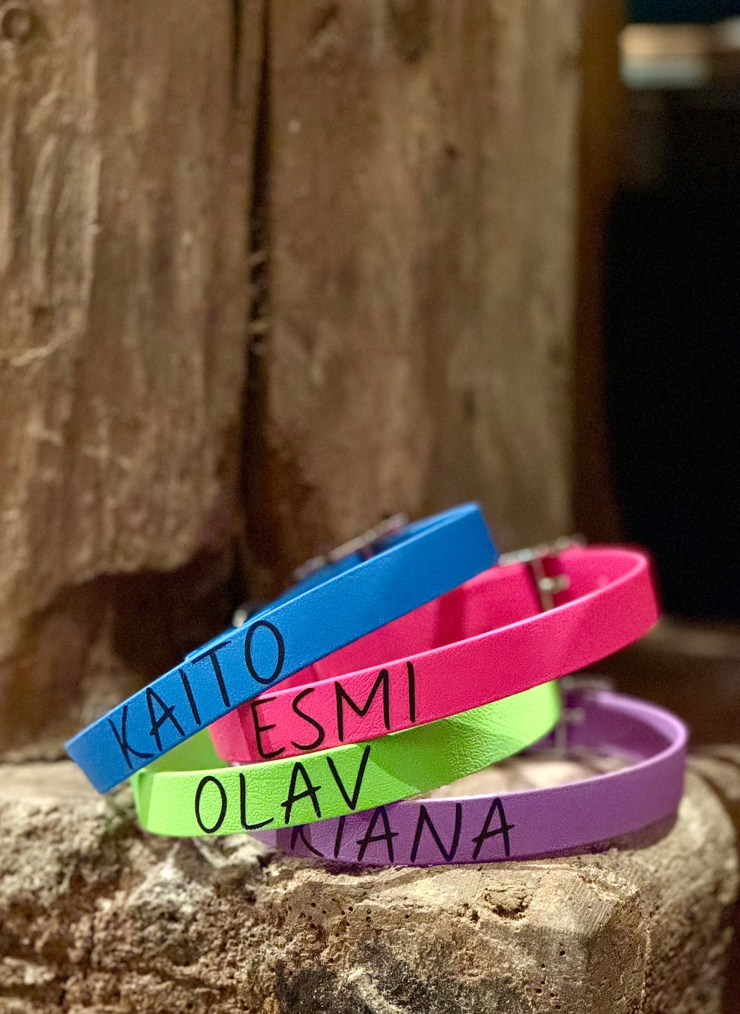 Halsband 19mm met personalisatie