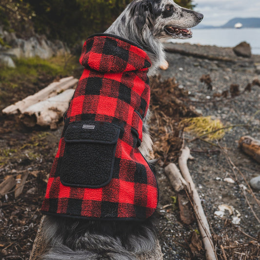 Wilderdog Plaid Shacket Hondenjas