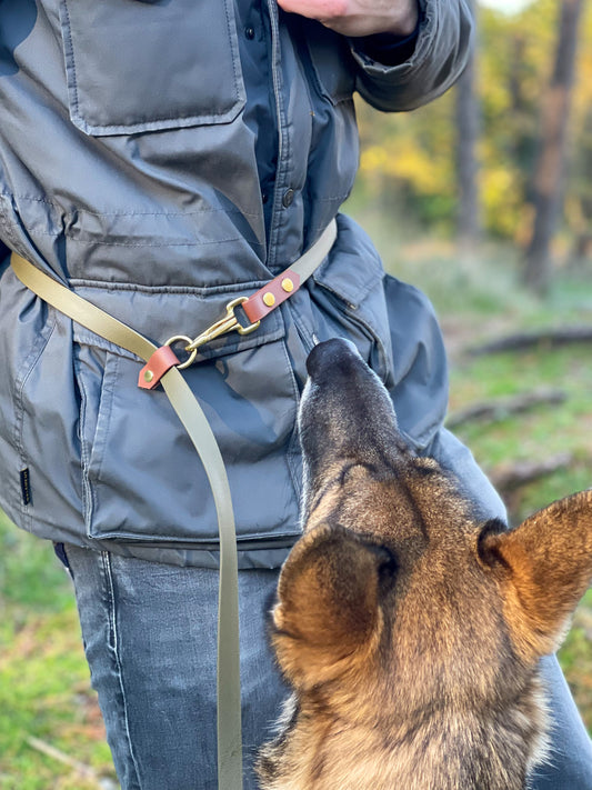 Biothane "Hands Free" Multilijn 19mm