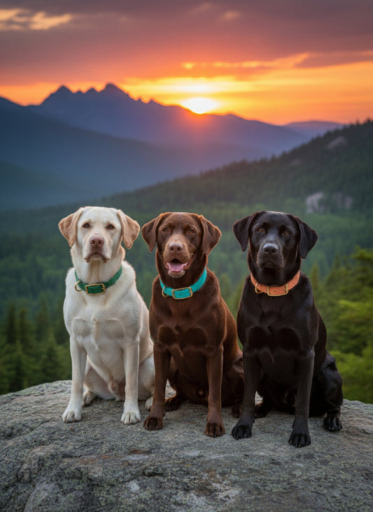 Biothane halsbanden in vele kleuren verkrijgbaar