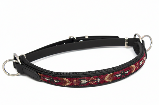 Biothane losse neusriem met lint 